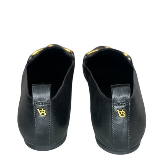 Veronica Beard Champlain Gold Chain Loafer
Black Leather Flats Size 10 - Picture 3 of 8